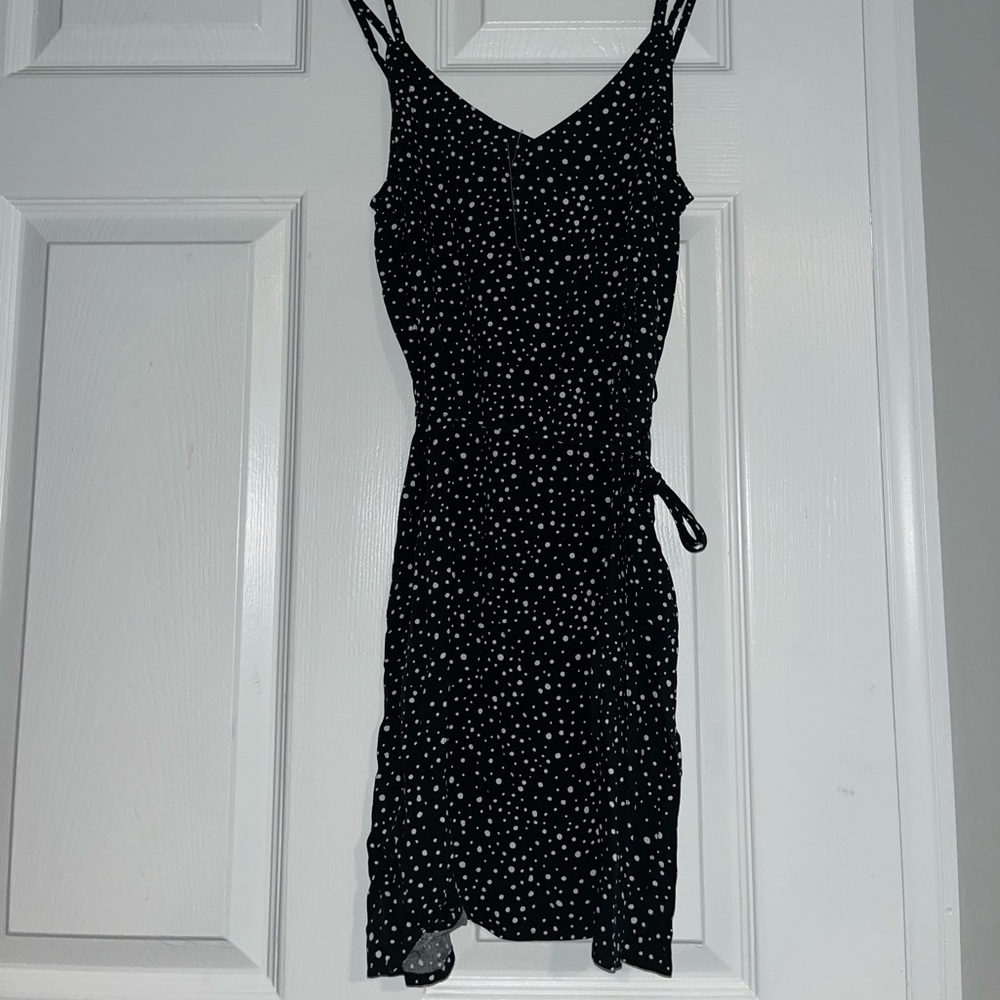 Dotted mini sundress